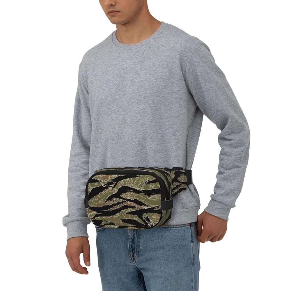 ショルダーバッグ New Era 25SS Square Waist Bag Tiger Camo Amazon.com: Tiger Stripe Camo Print Men and Women Square